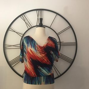 Urban Hearts Multicolor Top Size XL